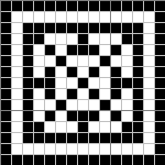 Roman Mosaic tapestry pattern