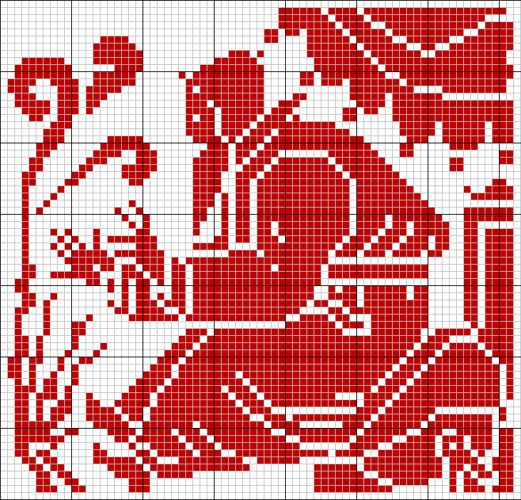 Winter tapestry pattern