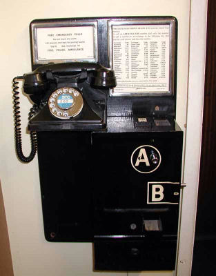 old call box phone