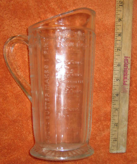 measuring pitcher