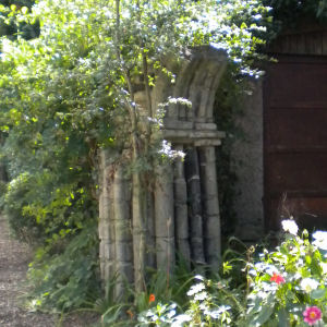 Carving from Barnwell Priory