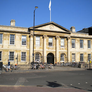 Emmanuel College front gate