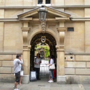 Trinity Hall front gate