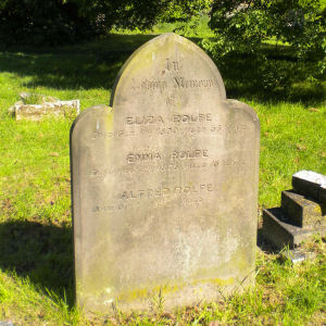 Murdered prostitute's grave, Mill Road cemetery