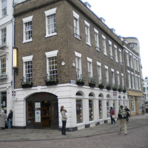 Bookshop in Trinity Street