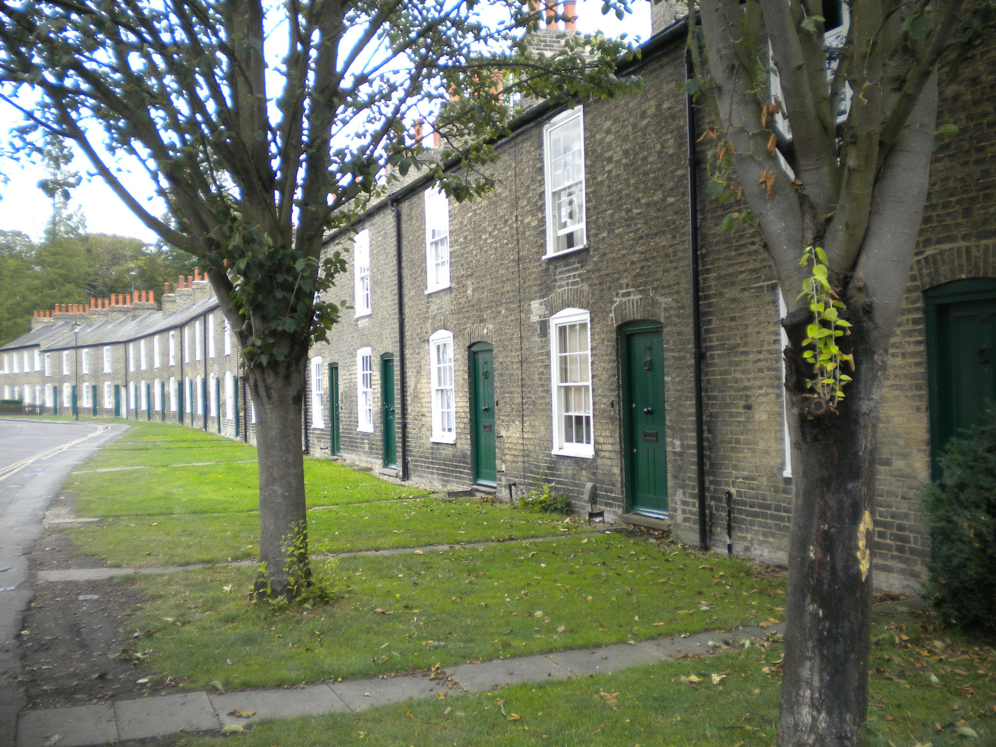 Listed buildings near Bridge Street, Cambridge