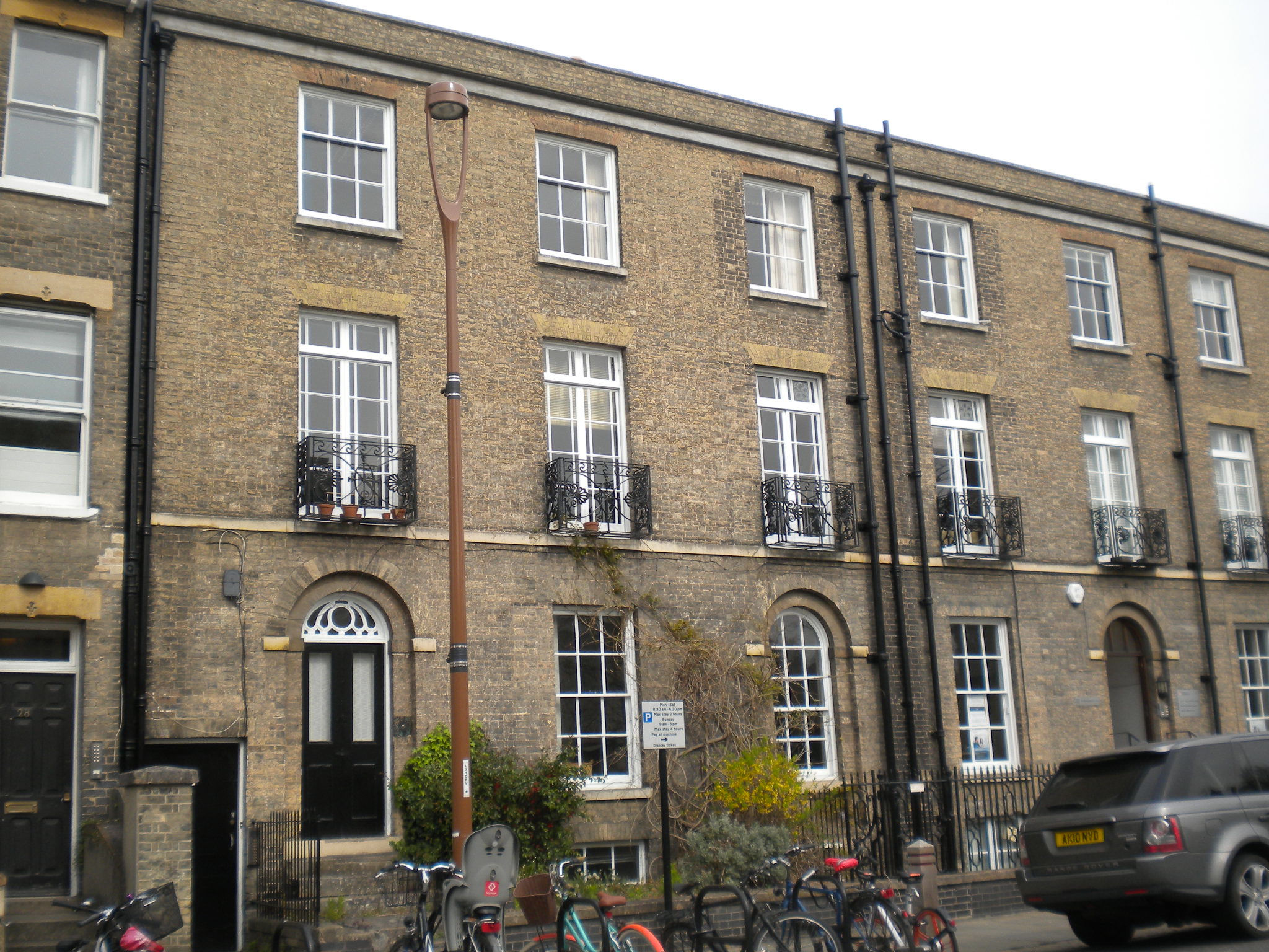 Listed buildings in Trumpington Street, Cambridge