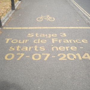 Parkers Piece Tour de France