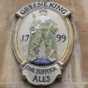 The Eagle brewery plaque