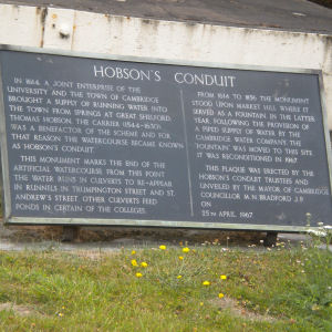 Notice about Hobson's conduit head