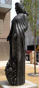 Path to Cambridge railway station