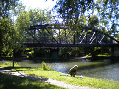 Green Dragon or Chesterton footbridge