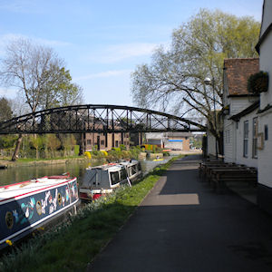 Fort St George pub and bridge