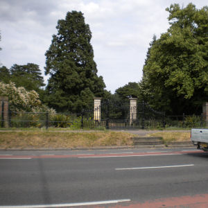 Original entrance to the Botanic Garden