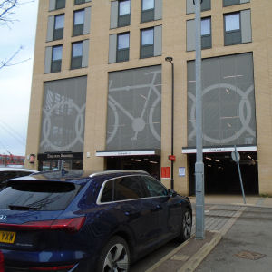 Cambridge Station bike park