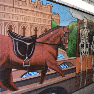 Elizabeth Way roundabout murals