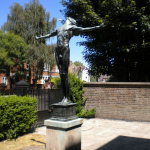 Youth, outside Scott Polar Museum