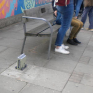 Dinky photobooth, Mill Road bridge