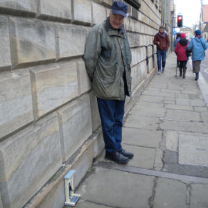 Dinky door on Downing St