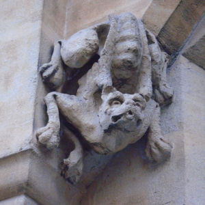 Carvings near Grasshopper clock